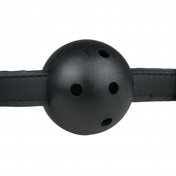 Gag con bola de PVC Negro ET276