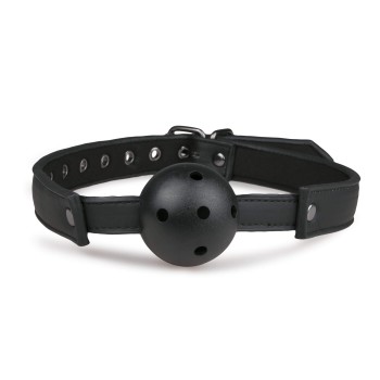Gag con bola de PVC Negro ET276