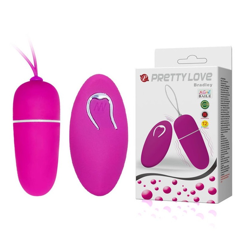 MiniHuevo Vibrador Wireless 12 modos Arvin Pretty Love