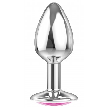 Sparkle Small - Joya Anal Aluminio - Rosa - Talla S