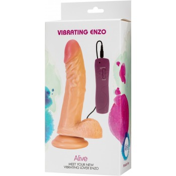 Vibrador Enzo 21 cm y 10 modos