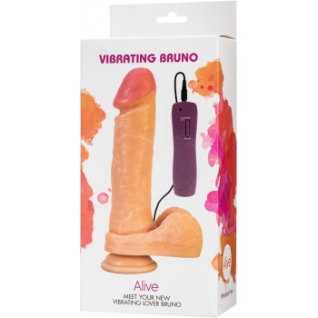 Vibrador Bruno 22 cm y 10 modos