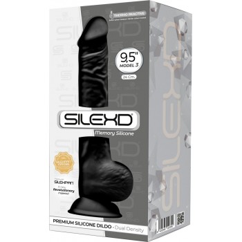SILEXD Negro MODEL 3 9.5 pulgadas (24,15cm) - Caja