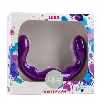 LUNA Dildo Doble Silicona Supersoft 25cm x 2,8cm