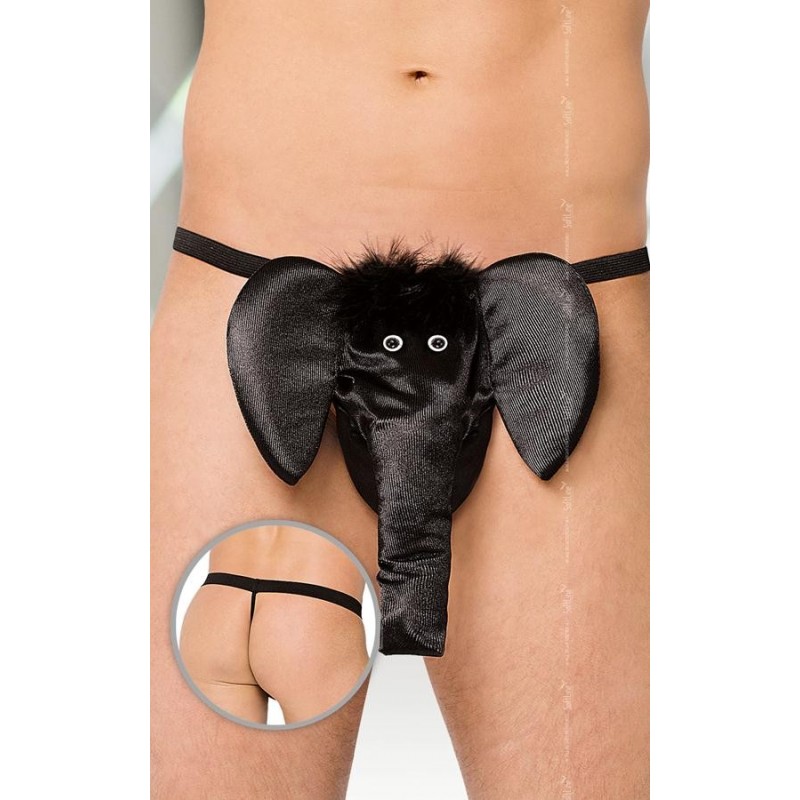 Tanga Elefante 4416 - negro  S-L