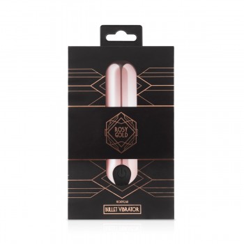 Rosy Gold - New Bullet Vibrator - Recargable