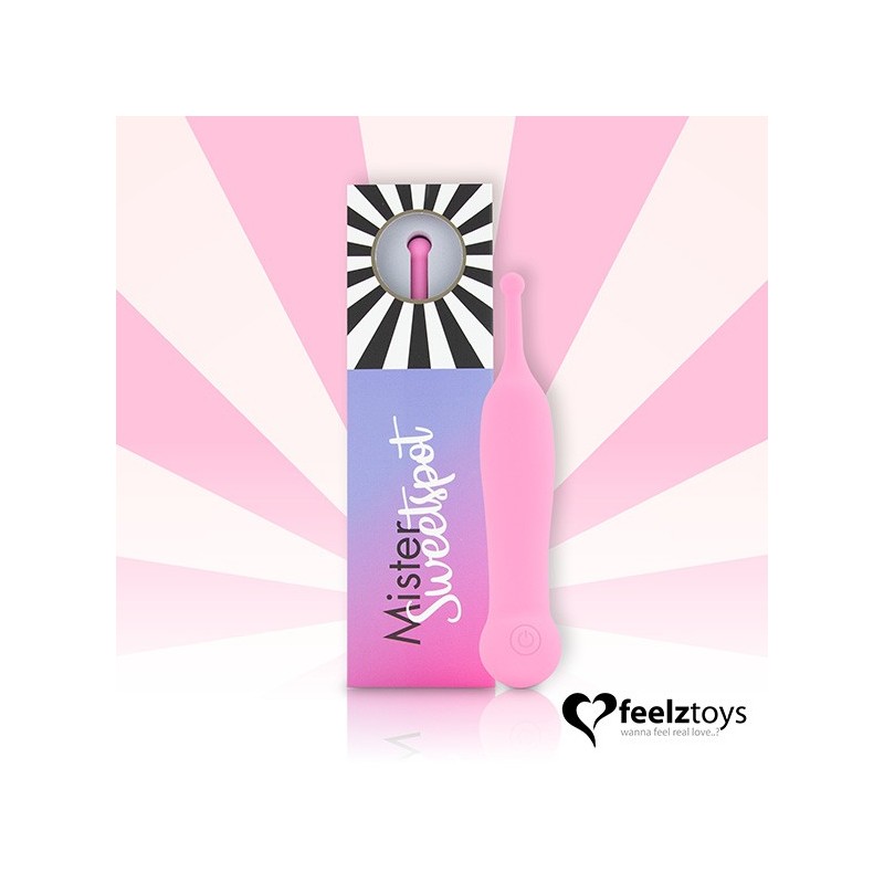 Mr Sweet Spot Rosa - Vibrador Clitorial Recargable Feelztoys