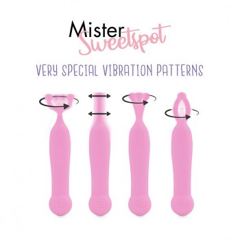 Mr Sweet Spot Rosa - Vibrador Clitorial Recargable Feelztoys