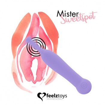 Mr Sweet Spot Lila - Vibrador Clitorial Recargable Feelztoys