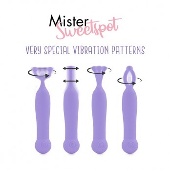 Mr Sweet Spot Lila - Vibrador Clitorial Recargable Feelztoys