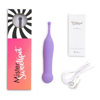 Mr Sweet Spot Lila - Vibrador Clitorial Recargable Feelztoys