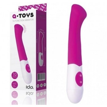 Ida Vibrador Silicona 10 modos 19cm