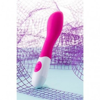 Mika Vibrador Silicona 10 modos 19,8cm