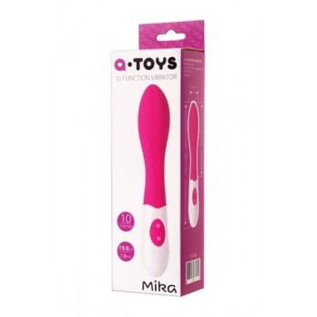 Mika Vibrador Silicona 10 modos 19,8cm