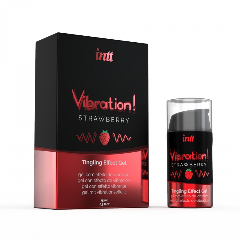 Vibrador Líquido Fresa  - Vibration Strawberry