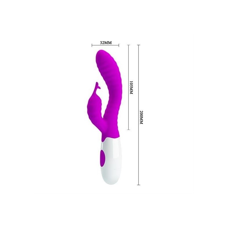 Pete Lila Vibrador Doble 30 modos