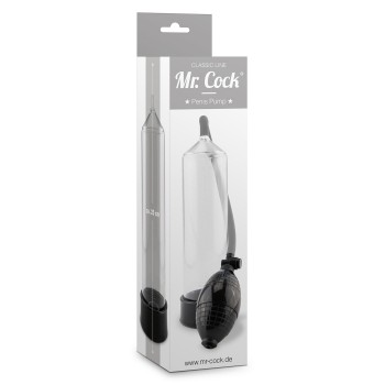 Bomba Transparente Classic Line para Hombre - Mr Cock