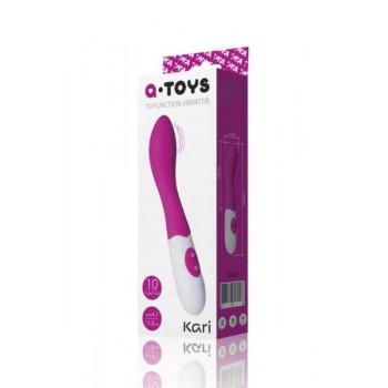 Kari Vibrador Silicona 10 modos 19,2cm