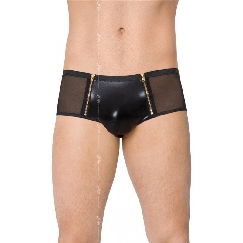 Shorts Wetlook con cremalleras 4520 Negro 4497 M/L