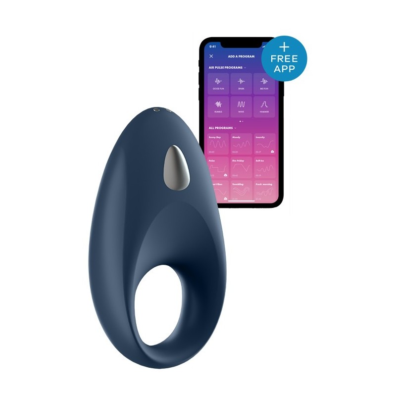Mighty One Ring incl. Bluetooth y App - 10 modos - Anilla Recargable