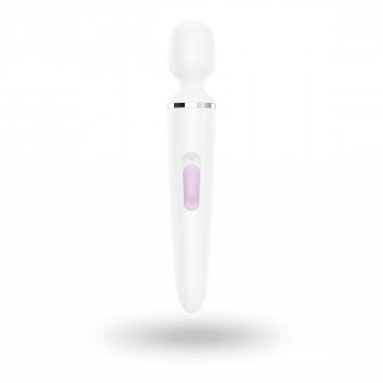 SATISFYER WAND-ER WOMEN Blanco Vibrador Recargable 50 modos