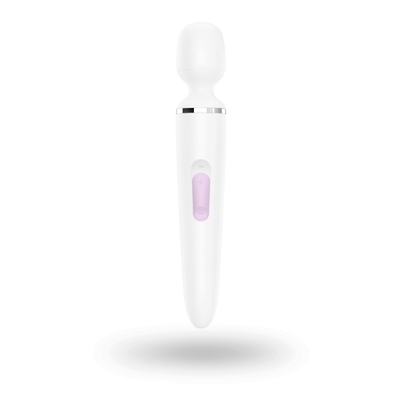 SATISFYER WAND-ER WOMEN Blanco Vibrador Recargable 50 modos