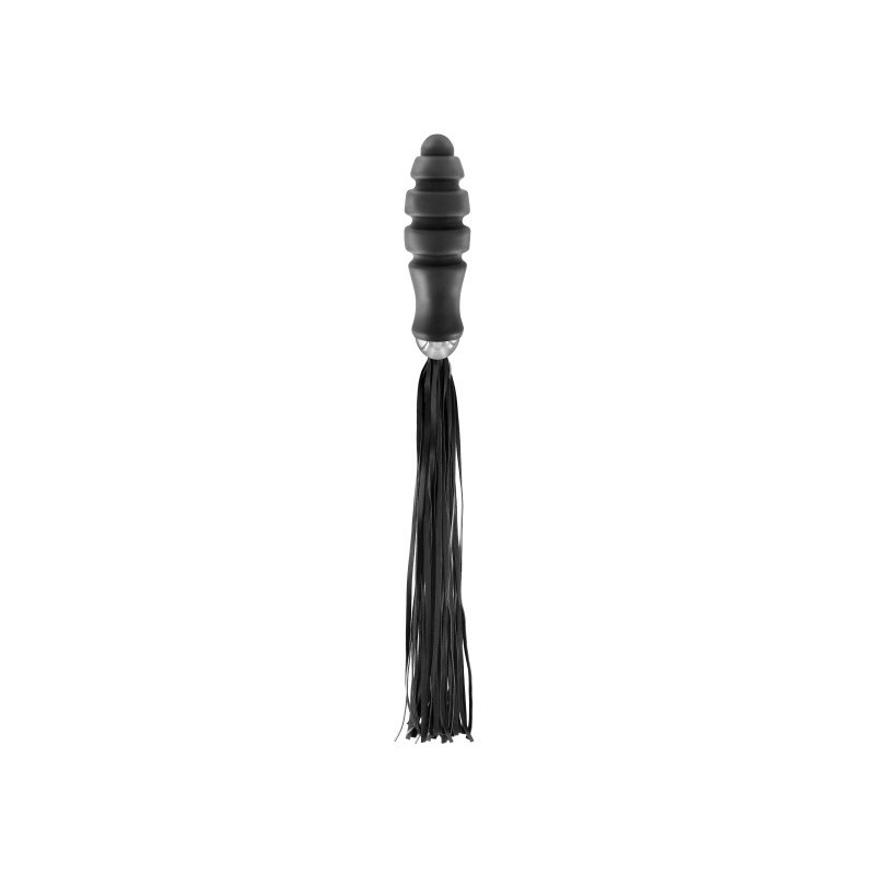 Flogger de 45,5 cm con Plug de 15,5cm Silicona Fetish Tentation