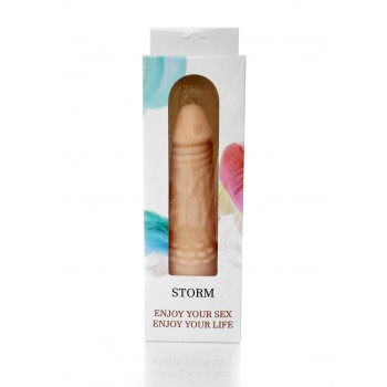 Storm Vibrador 12 funciones Ciber Skin 18cm Flesh