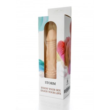 Storm Vibrador 12 funciones Ciber Skin 18cm Flesh