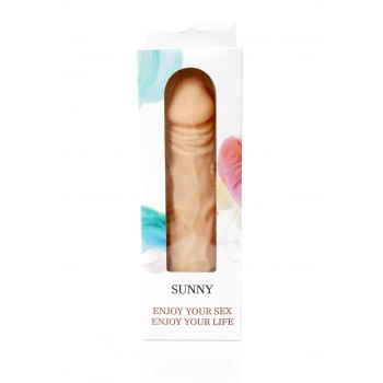 Sunny Vibrador 12 funciones Ciber Skin 20,5cm Flesh