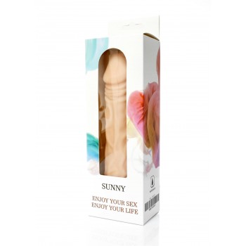 Sunny Vibrador 12 funciones Ciber Skin 20,5cm Flesh