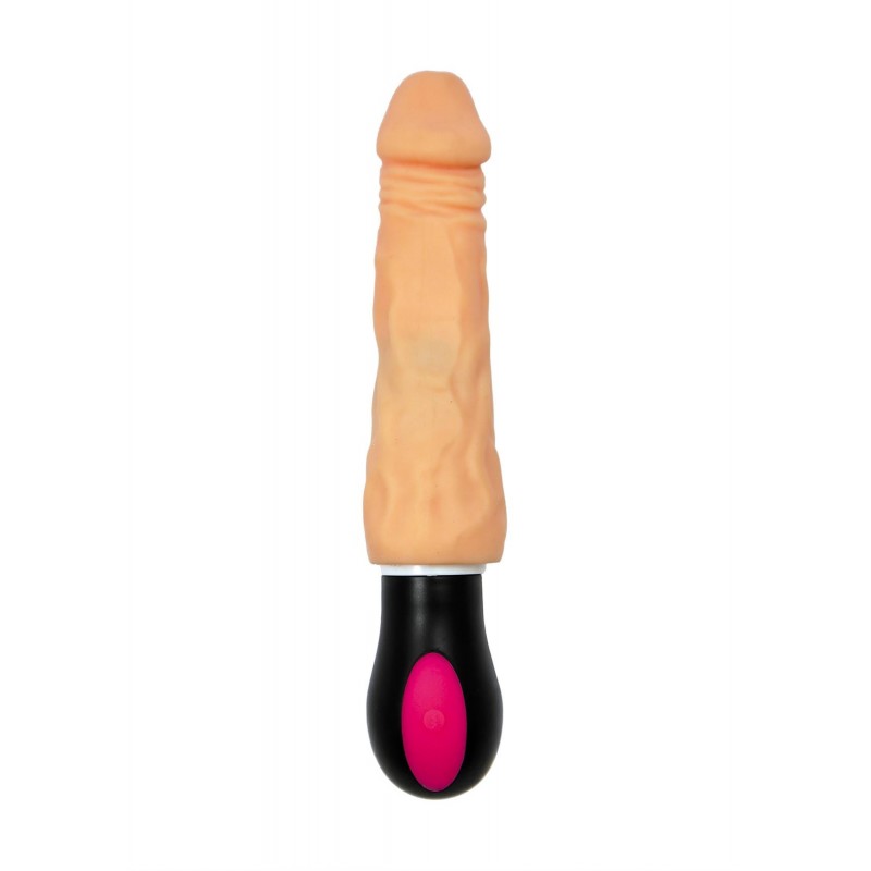 Jupiter Vibrador Flexible TPR Recargable Calor 12 modos 20,5cm x 4 cm A-TOYS