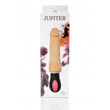 Jupiter Vibrador Flexible TPR Recargable Calor 12 modos 20,5cm x 4 cm A-TOYS