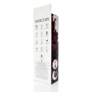 Mercury Vibrador Flexible TPR Recargable Calor 12 modos 20,5cm x 4 cm A-TOYS