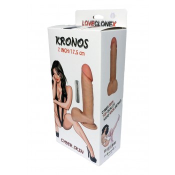 Kronos Vibrador LoveCloneX Vibrador 7 modos 17,5 x 4cm