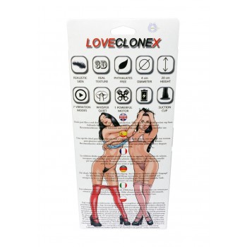 Kronos Vibrador LoveCloneX Vibrador 7 modos 17,5 x 4cm