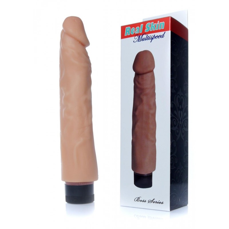 Vibrador Real Skin TPE 23x4cm Flesh 67-00067