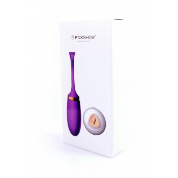 Love Egg M1-1 LILA Control Remoto Recargable 10 modos + modo calor y Control por Voz FOXSHOW