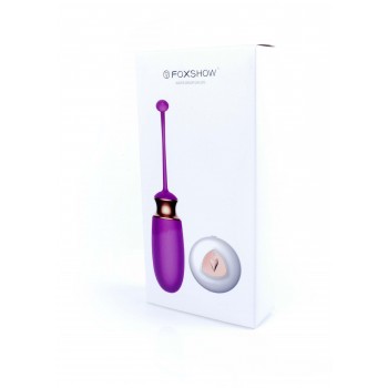 Love Egg M1-1 ROSA Control Remoto Recargable 10 modos + modo calor y Control por Voz FOXSHOW