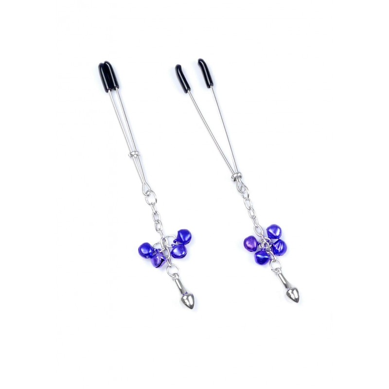 Pinzas para pezones con cascabeles y peso N6
