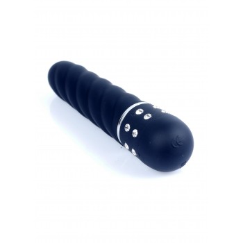 Minivibrador Design Negro Diamantes