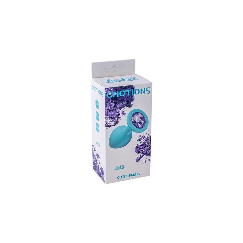 Joya Anal Silicona Emotions- Azul - Morado Talla S