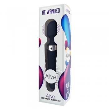 Be Wanded Negro Recargable -16 modos Vibración