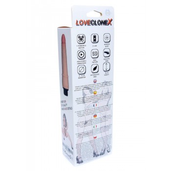 PLUTON Vibrador LoveCloneX 15 x 4cm