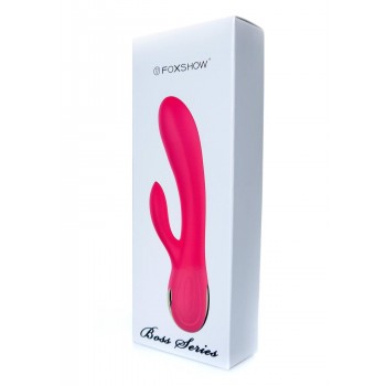 Petting Vibrador Doble Flexible Recargable Calor 7 modos + turbo