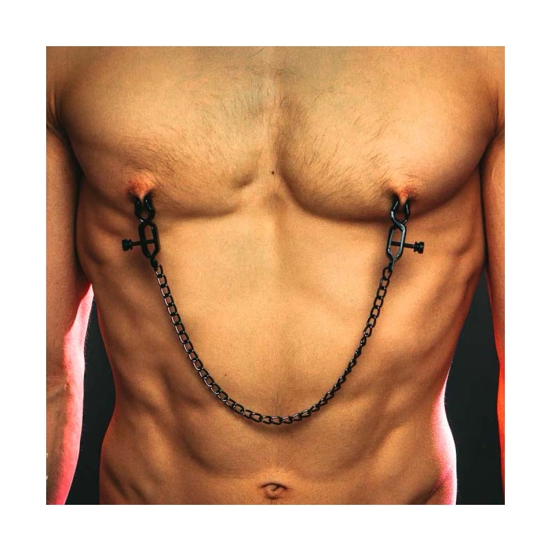 Pinzas Pezones Avanzadas con cadena Desire - Party Hard
