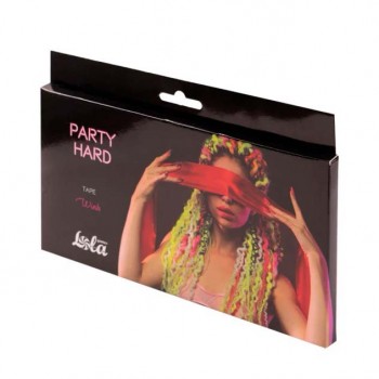 Cinta Atado Roja de 150x7cm - Wink - Party Hard