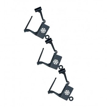 Cinturon de Castidad con candado - Silicona- Romello - color vino - Party Hard