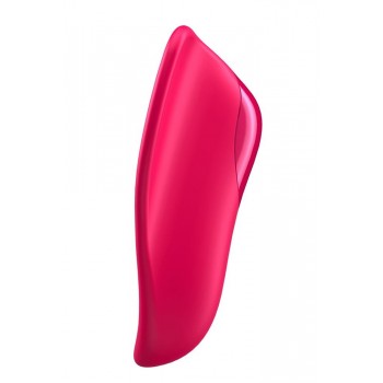 Satisfyer High Fly Rojo Mini Vibrador Dedo Recargable 12 modos