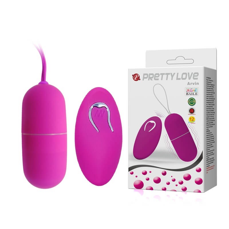 Huevo Vibrador Wireless 12 modos Pretty Love